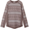 Name It Antler Snow Pattern Nkfwillto Wool Ls Top