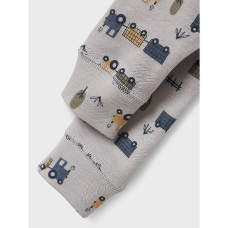 Name It Micro Chip Tractor Nbmwillit Wool Long Johns