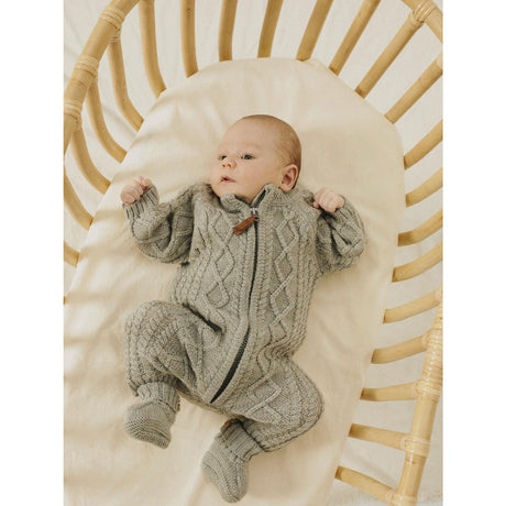 Name It Dried Sage Nbmwrilla Wool Ls Knit Suit