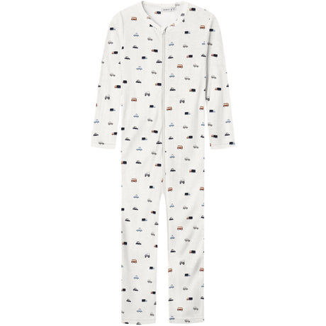 Name It Snow White Small Cars Nmmwang Wool Needle Nightsuit