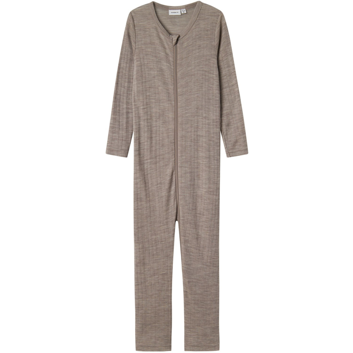 Name It Satellite Nmmwang Wool Needle Nightsuit Solid
