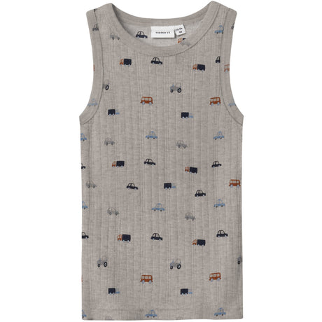 Name It Nacreous Cloud Small Cars Nmmwang Wool Needle Tank Top