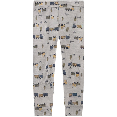 Name It Micro Chip Tractor Nmmwillit Wool Long Johns