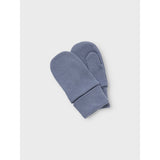 Name It Folkstone Gray Nmmwillit Wool Mittens W/Thumb