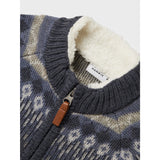 Name It Ombre Blue Iceland Nmmwriss Wool Ls Knit Card