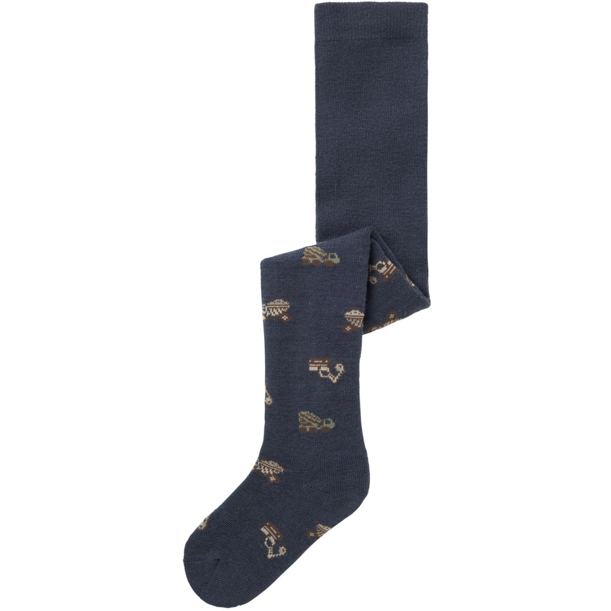 Name It Ombre Blue Working Machines Nmmwak Wo/Bl Tights Aoj