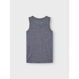 Name It Folkstone Gray Nkmwang Wool Needle Tank Top