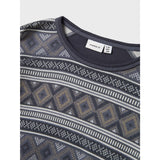 Name It Ombre Blue Iceland Nkmwillto Wool Ls Top