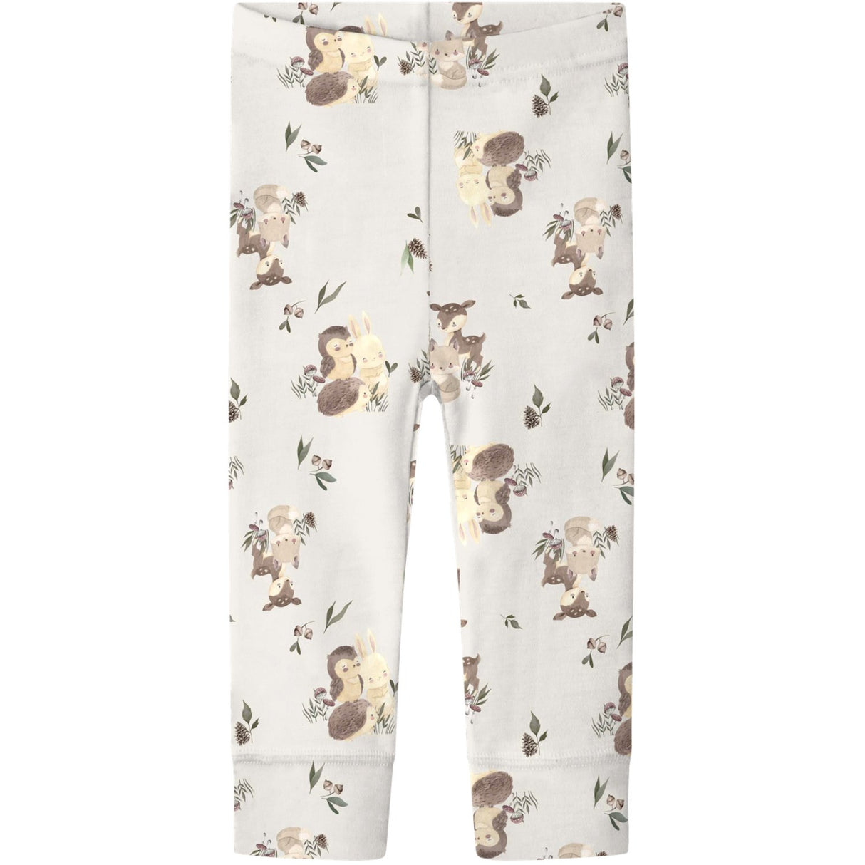 Name It Snow White Forest Animals Nbnwillu Wool Leggings