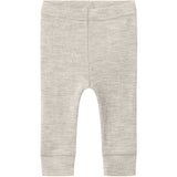 Name It Nacreous Cloud Nbnwax Wool Rib Leggings Noos