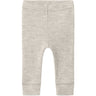 Name It Nacreous Cloud Nbnwax Wool Rib Leggings Noos