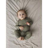 Name It Dried Sage Nbnwax Wool Rib Leggings Noos