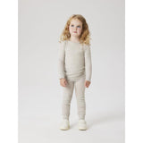 Name It Nacreous Cloud Nmnwax Wool Rib Leggings Noos