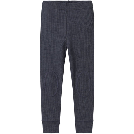 Name It Ombre Blue Nmnwax Wool Rib Leggings Noos