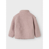 Name It Violet Ice Nmfminna Teddy Jacket Aop