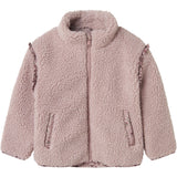 Name It Violet Ice Nmfminna Teddy Jacket Aop