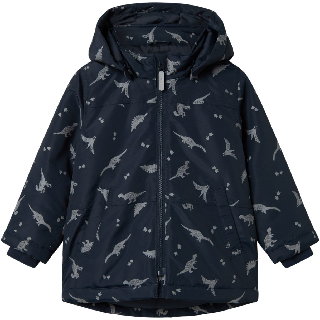 Name It Dark Sapphire Ref Dino Nmmmax Pa Jacket Ref Aop Noos