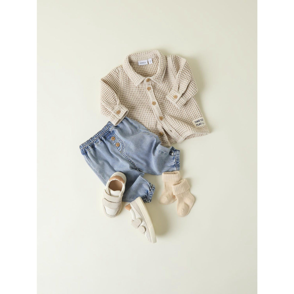 Name It Light Blue Denim Nbmben Bag R Jeans 8625-Yb K