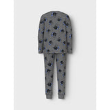 Name It Dark Grey Melange Nkmnightset Dark Grey Mel Skull Noos