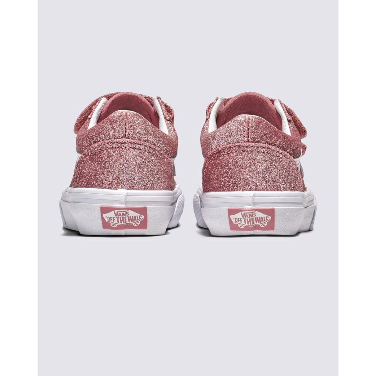 VANS Rose Gold Old Skool V Glitter