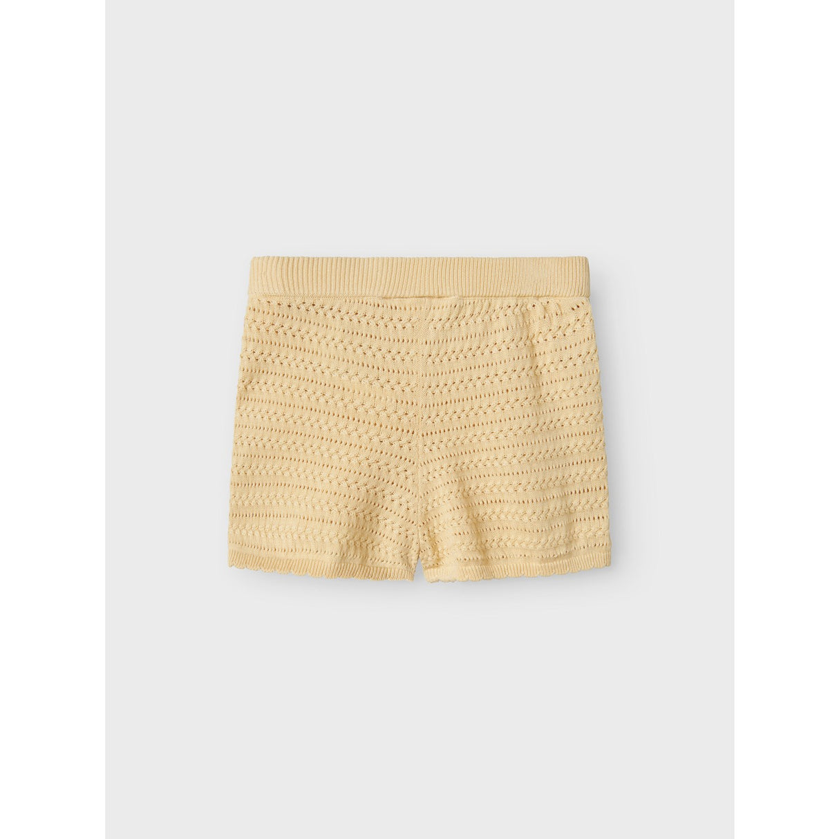 Lil'Atelier Sea Mist Nmfhope Knit Shorts Lil