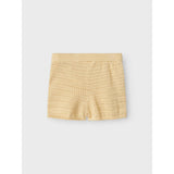 Lil'Atelier Sea Mist Nmfhope Knit Shorts Lil