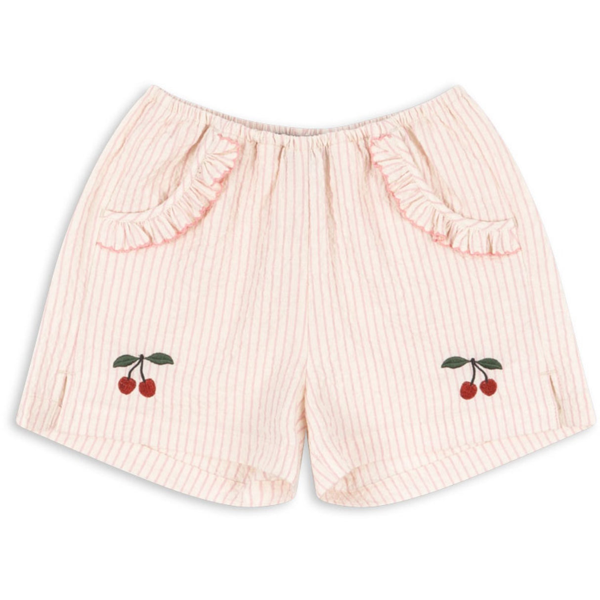 Konges Sløjd Peony Stripe Ellie Frill Shorts Gots