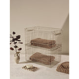 Ferm Living Cashmere Cala Stackable Baskets 2-pack