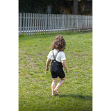 Silly Silas Classic Black Checked Shorty Tights With Braces