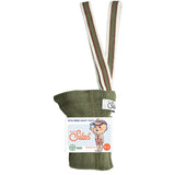 Silly Silas Olive Striped Shorty Tights With Braces