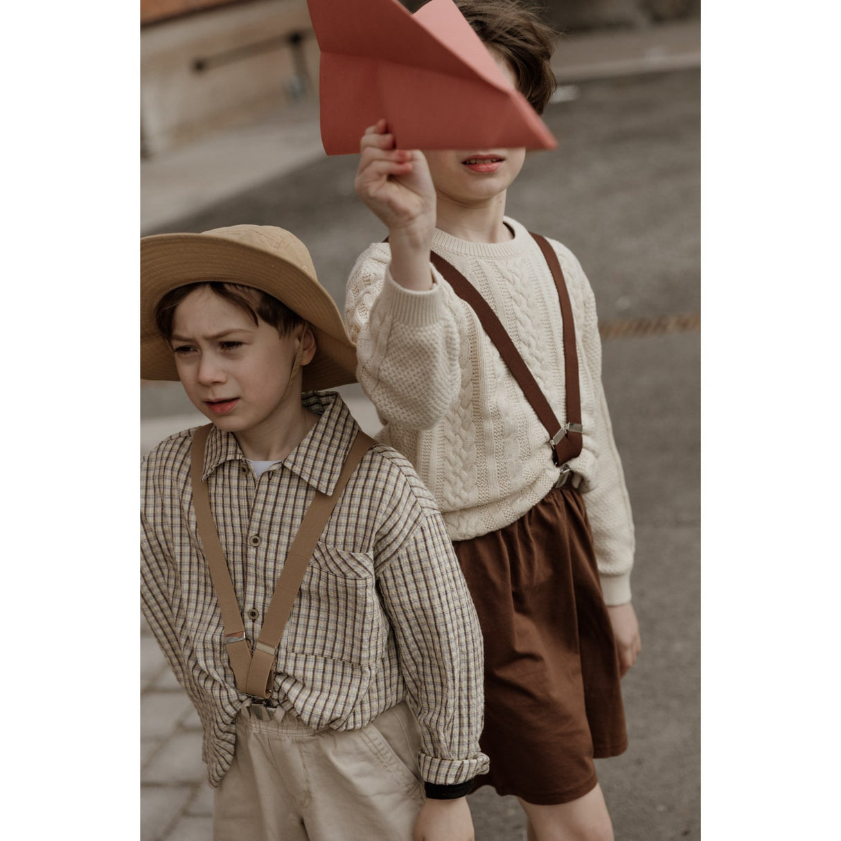 Silly Silas Sand Brown Kids' Braces