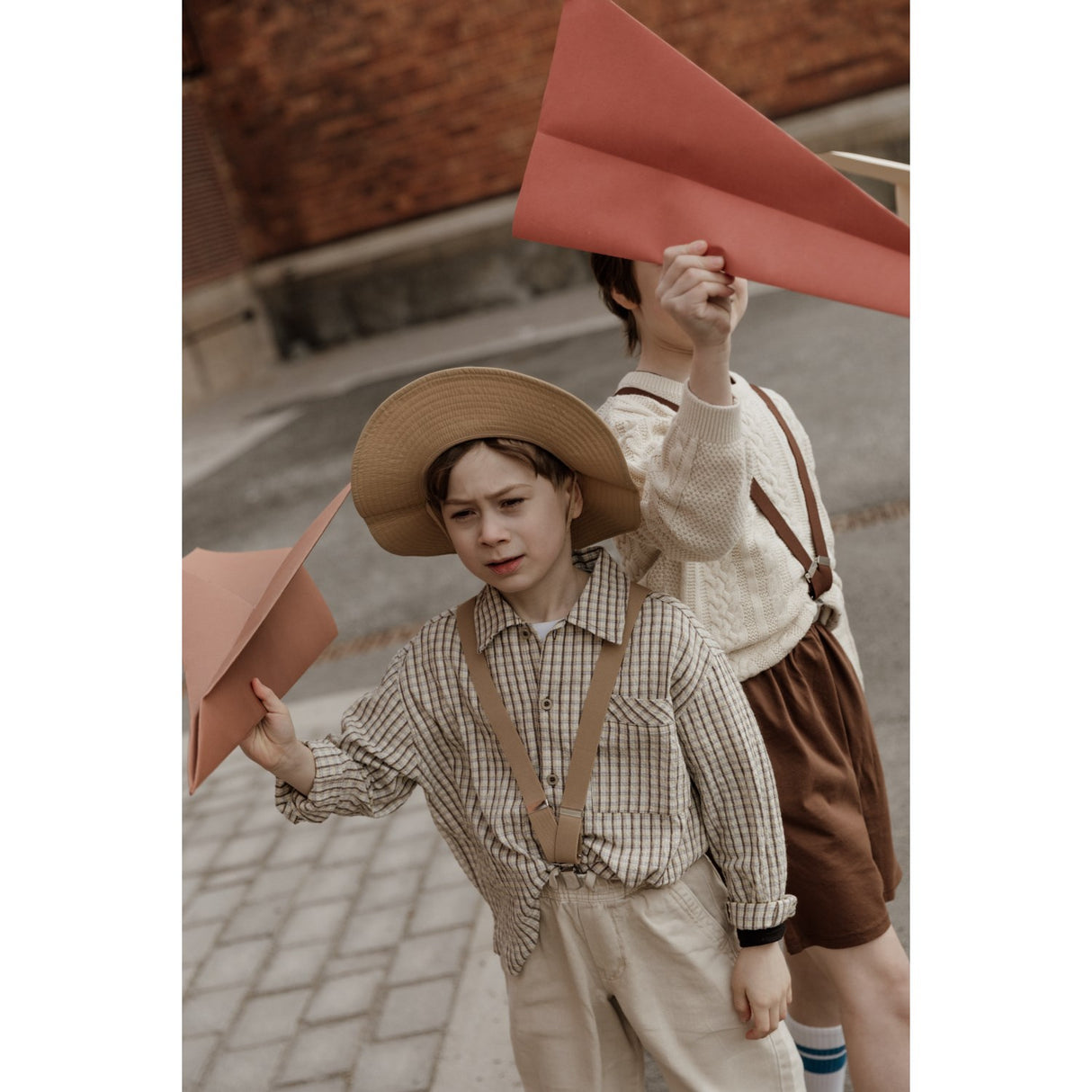 Silly Silas Sand Brown Kids' Braces