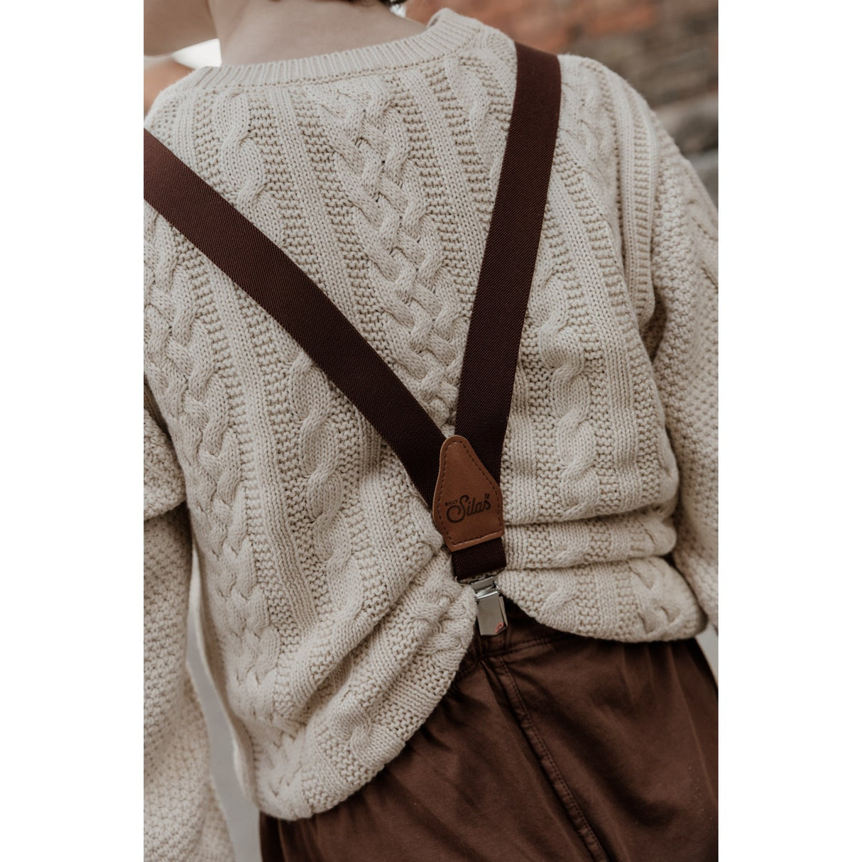 Silly Silas Chocolate Brown Kids' Braces