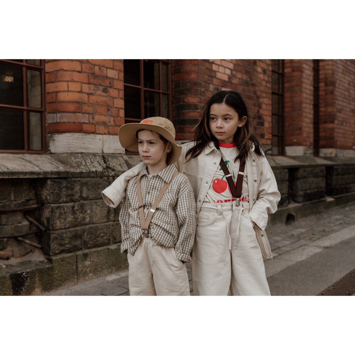 Silly Silas Sand Brown Kids' Braces