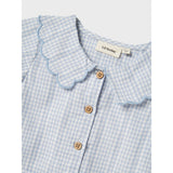 Lil'Atelier Zen Blue Nmfhazelle Ss Loose Shirt Lil