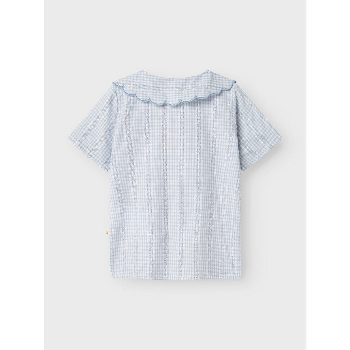 Lil'Atelier Zen Blue Nmfhazelle Ss Loose Shirt Lil