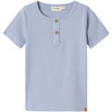 Lil'Atelier Zen Blue Nmmlalo Taj Ss Slim Top Lil