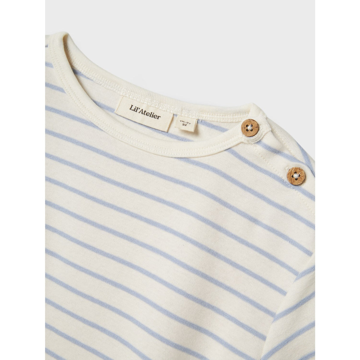 Lil'Atelier Zen Blue Nmmgeo Anm Ss Loose Top Lil