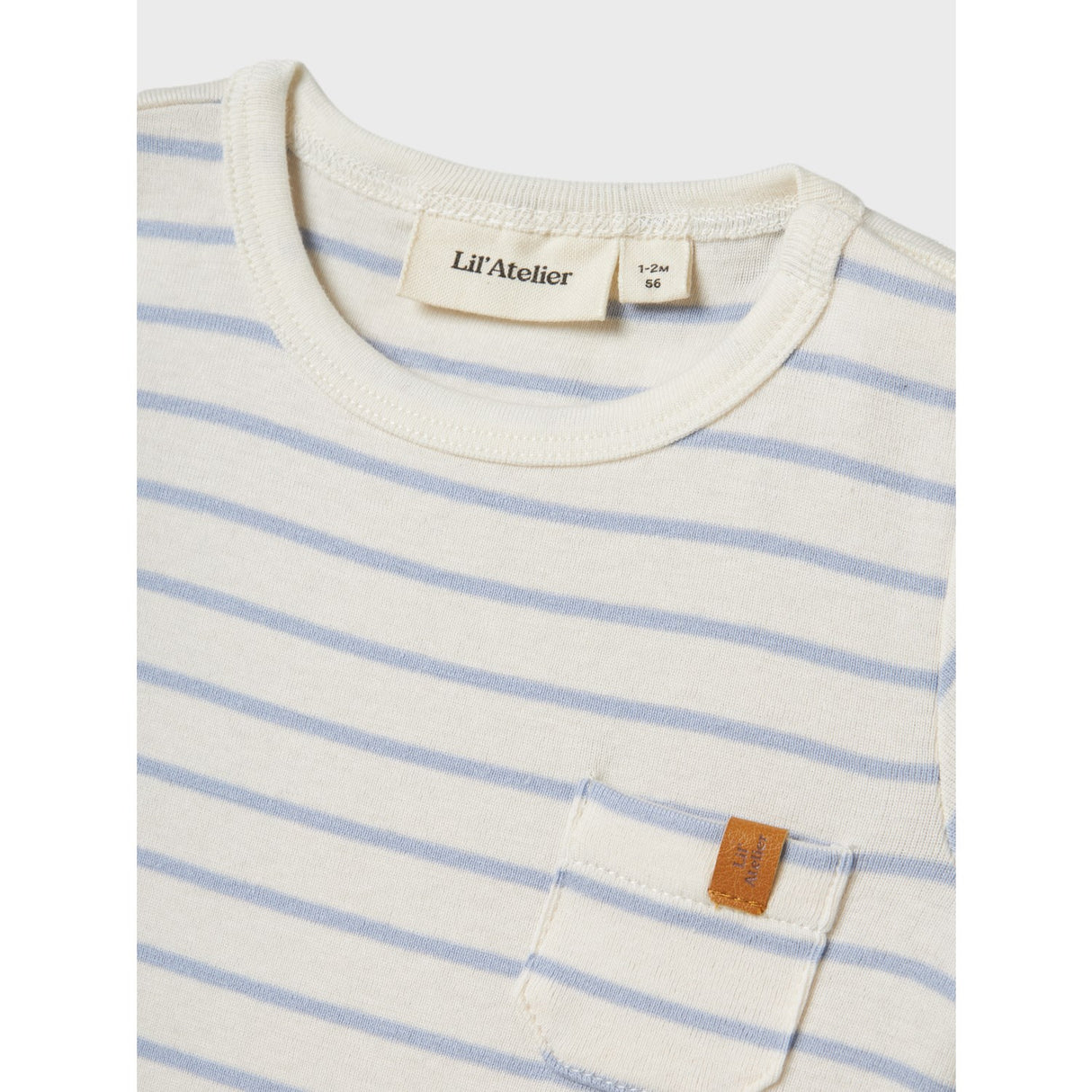 Lil'Atelier Zen Blue Nbmgeo Ari Ss Loose Suit Lil