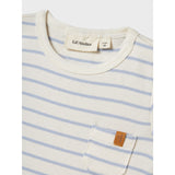 Lil'Atelier Zen Blue Nbmgeo Ari Ss Loose Suit Lil