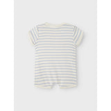 Lil'Atelier Zen Blue Nbmgeo Ari Ss Loose Suit Lil