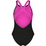 Arena Black Multi- Girl'S Arena Rhythm Swimsuit V Back L