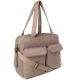 That's Mine Earth Brown Benne Nursing Bag