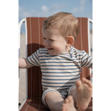 Petit Piao Blue Mirage Summer Romper S/S Sum Printed