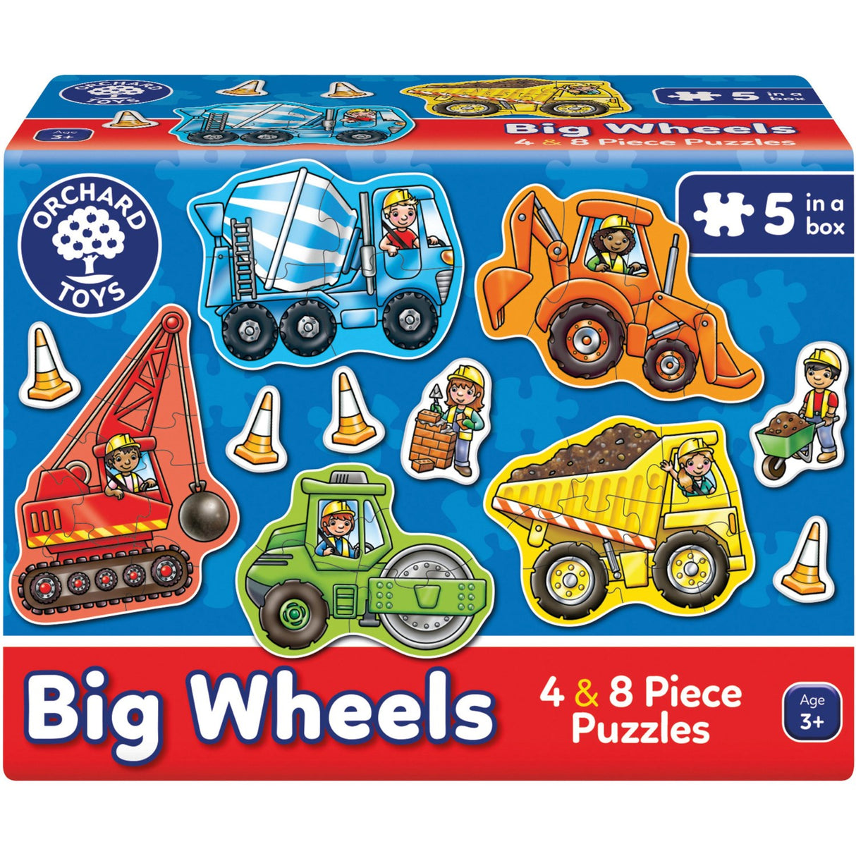 Orchard Toys Big Wheels Puzzles