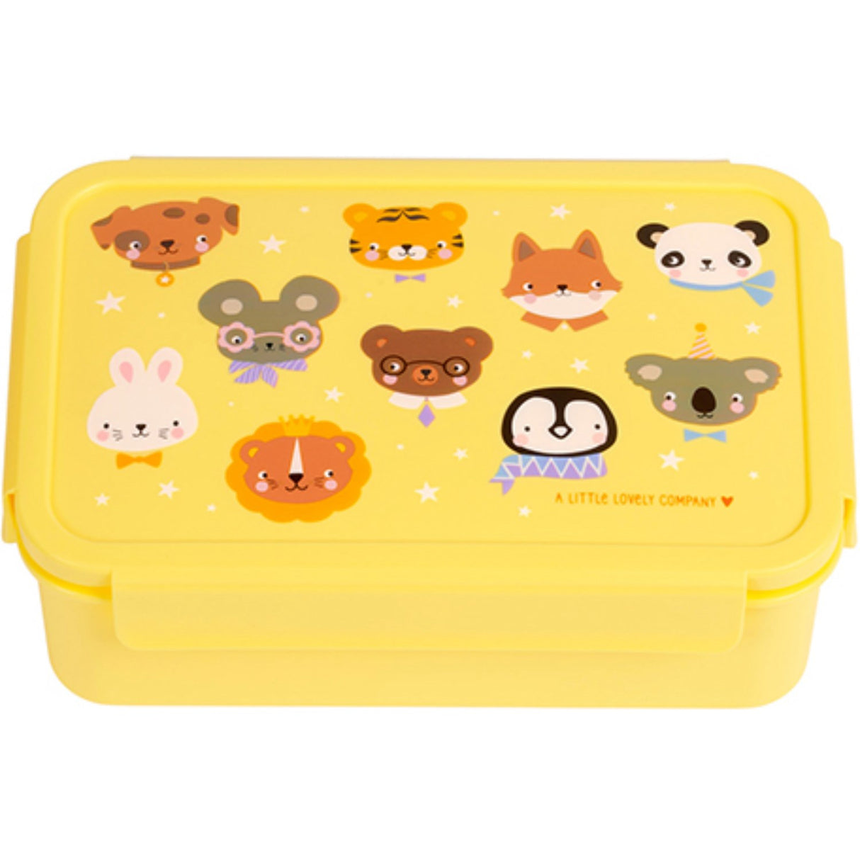 A Little Lovely Company Animal Friends Bento Lunch Box