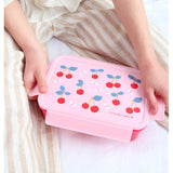 A Little Lovely Company Cherries Bento Lunch Box