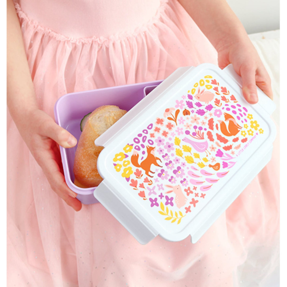 A Little Lovely Company Flower Garden Bento Lunch Box