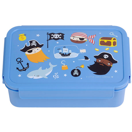 A Little Lovely Company Pirates Bento Lunch Box