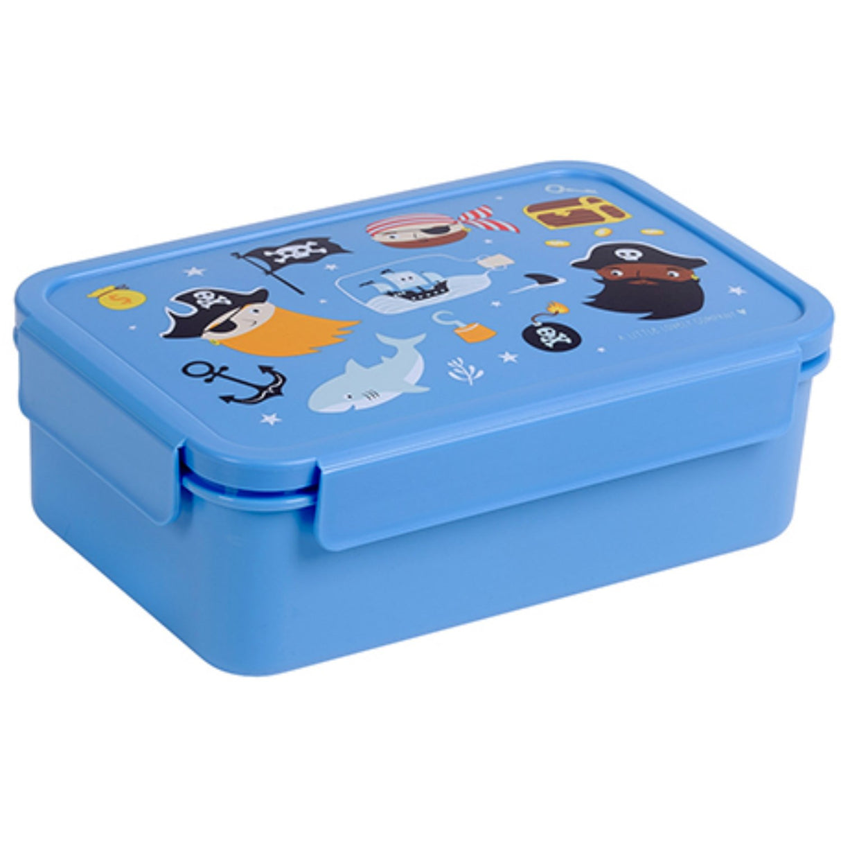 A Little Lovely Company Pirates Bento Lunch Box
